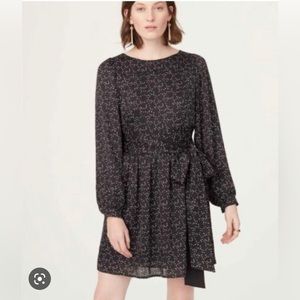 CLUB MONACO, size 0, turple dress, long sleeve, black and white​​​​